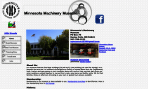 Mnmachinerymuseum.com thumbnail