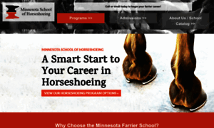 Mnschoolofhorseshoeing.com thumbnail