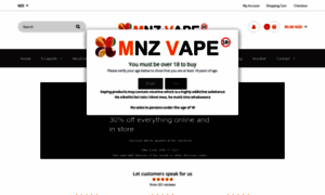 Mnzvape.co.nz thumbnail