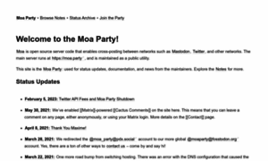 Moa.party thumbnail