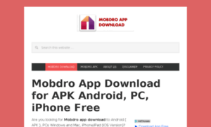 Mobdroappdownloads.com thumbnail