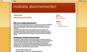 Mobieleabonnementen.blogspot.nl thumbnail