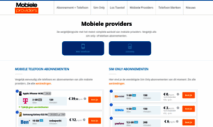 Mobieleproviders.nl thumbnail