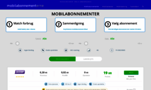 Mobilabonnementerne.dk thumbnail