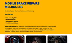 Mobile-brake-repairs.au thumbnail