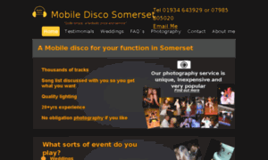 Mobile-disco-somerset.co.uk thumbnail