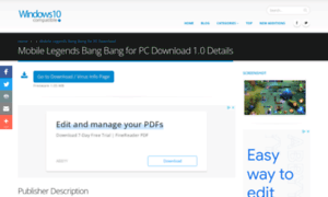 Mobile-legends-bang-bang-for-pc-download.windows10compatible.com thumbnail