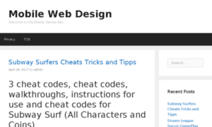 Mobile-web-design.info thumbnail
