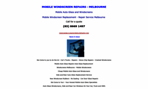 Mobile-windscreen-repairs.com thumbnail