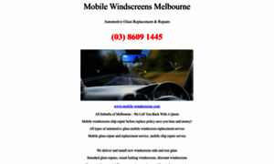 Mobile-windscreens.com thumbnail