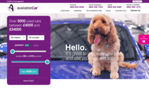 Mobile.availablecar.com thumbnail