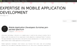 Mobileapplicationdevelopers.blog.com thumbnail