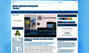 Mobileapplicationdevelopmentservices.blogspot.in thumbnail