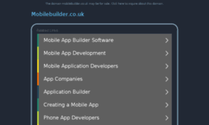 Mobilebuilder.co.uk thumbnail