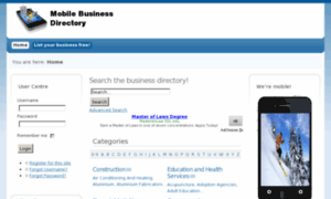 Mobilebusinessdirectory.co.za thumbnail