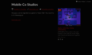 Mobilecostudios.itch.io thumbnail