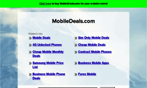 Mobiledeals.com thumbnail