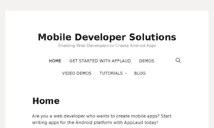 Mobiledevelopersolutions.com thumbnail