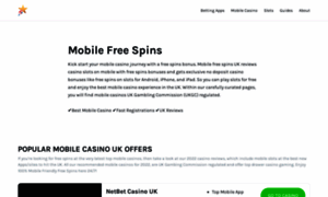 Mobilefreespins.co.uk thumbnail