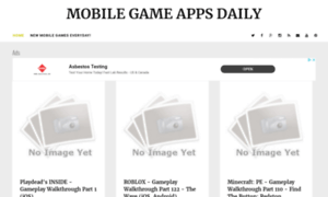 Mobilegameappsdaily.site thumbnail