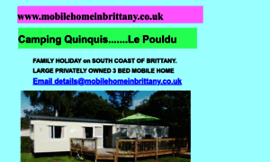 Mobilehomeinbrittany.co.uk thumbnail