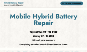 Mobilehybridbatteryrepair.com thumbnail