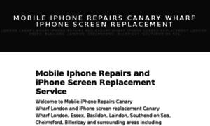 Mobileiphonerepairs.co.uk thumbnail