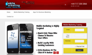 Mobilemarketingbusinesswebsites.com thumbnail