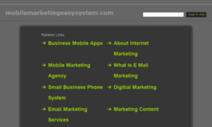 Mobilemarketingeasysystem.com thumbnail