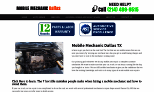 Mobilemechanicdallastx.com thumbnail