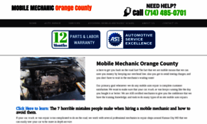 Mobilemechanicorangecounty.com thumbnail