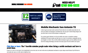 Mobilemechanicsanantoniotx.com thumbnail