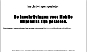 Mobilemiljonairs.nl thumbnail