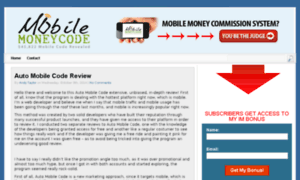 Mobilemoneycode.org thumbnail