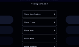 Mobilephone.co.in thumbnail