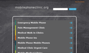 Mobilephoneclinic.org thumbnail