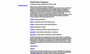Mobilephonescomparison.net thumbnail
