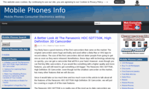 Mobilephonesinfo.info thumbnail