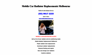 Mobileradiatorrepairs.com thumbnail