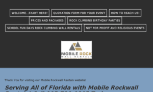 Mobilerockwallrentals.com thumbnail