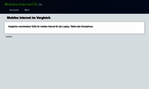 Mobiles-internet123.de thumbnail