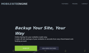 Mobilesiteengine.com thumbnail