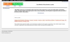 Mobiletracker.orga.in thumbnail