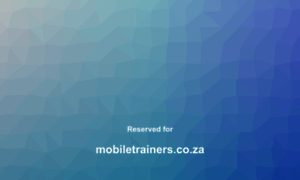 Mobiletrainers.co.za thumbnail