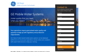 Mobilewater.gewater.com thumbnail