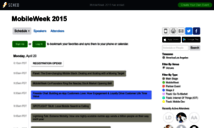 Mobileweek2015.sched.org thumbnail