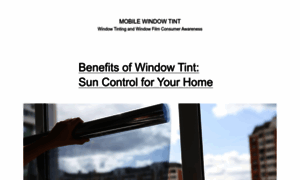 Mobilewindowtint.com thumbnail