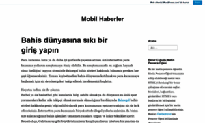 Mobilhaberler2.wordpress.com thumbnail