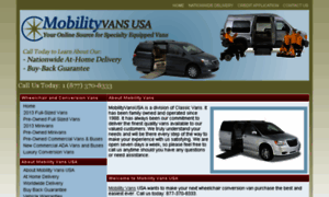 Mobilityvansusa.com thumbnail