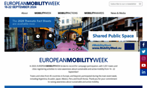 Mobilityweek.eu thumbnail